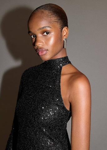 MANGO TEEN Kleid 'Silvi' in Schwarz