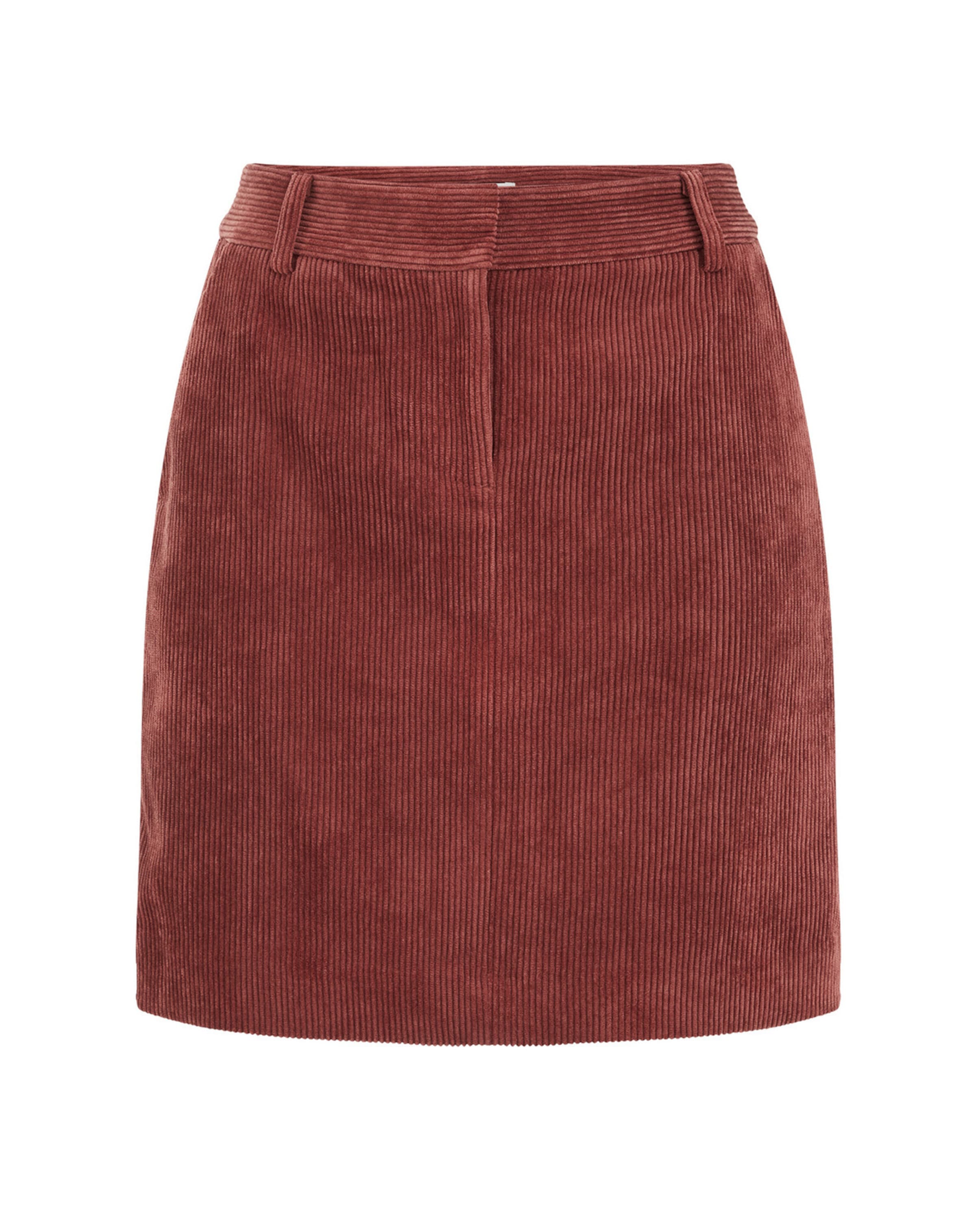 WE Fashion Φούστα σε κόκκινο: μπροστά