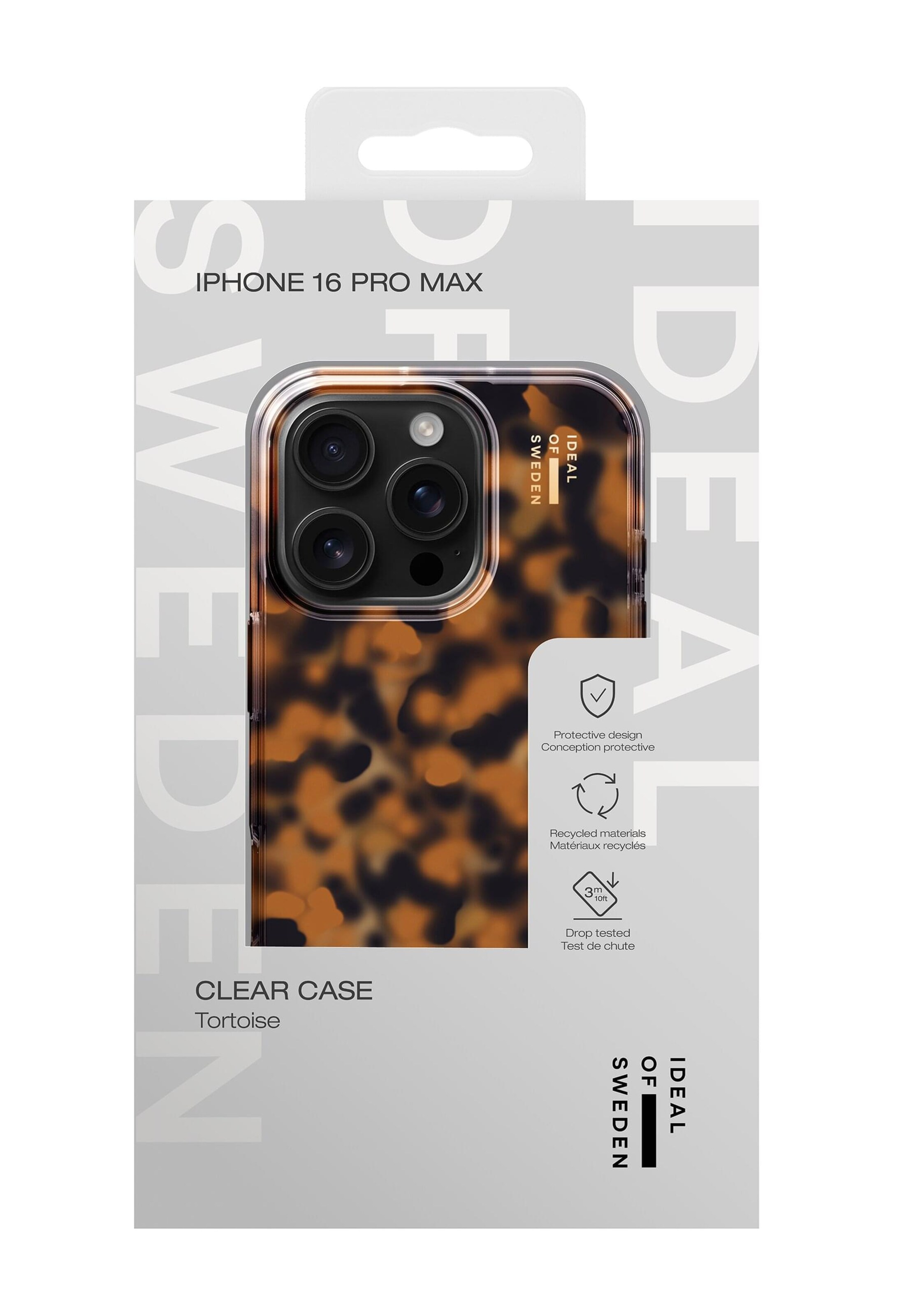 iDeal of Sweden Pouzdro na smartphone 'iPhone 16 Pro Max' – hnědá