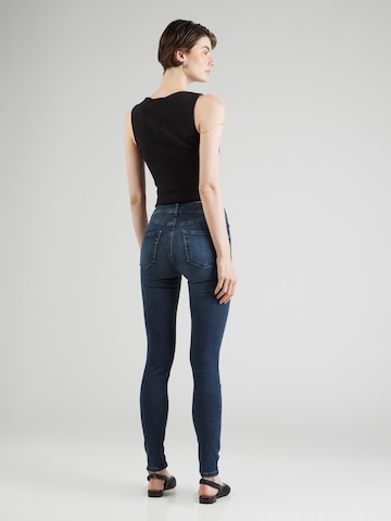 mėlyna VERO MODA Prigludęs Džinsai 'VMLux'