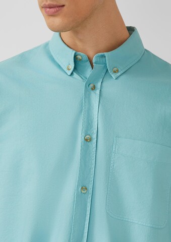 s.Oliver Regular fit Button Up Shirt in Blue