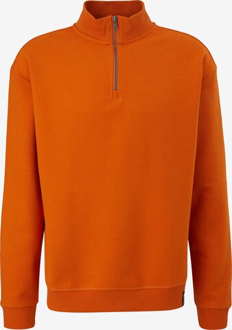 QS by s.Oliver Sweatshirt in Orange: front