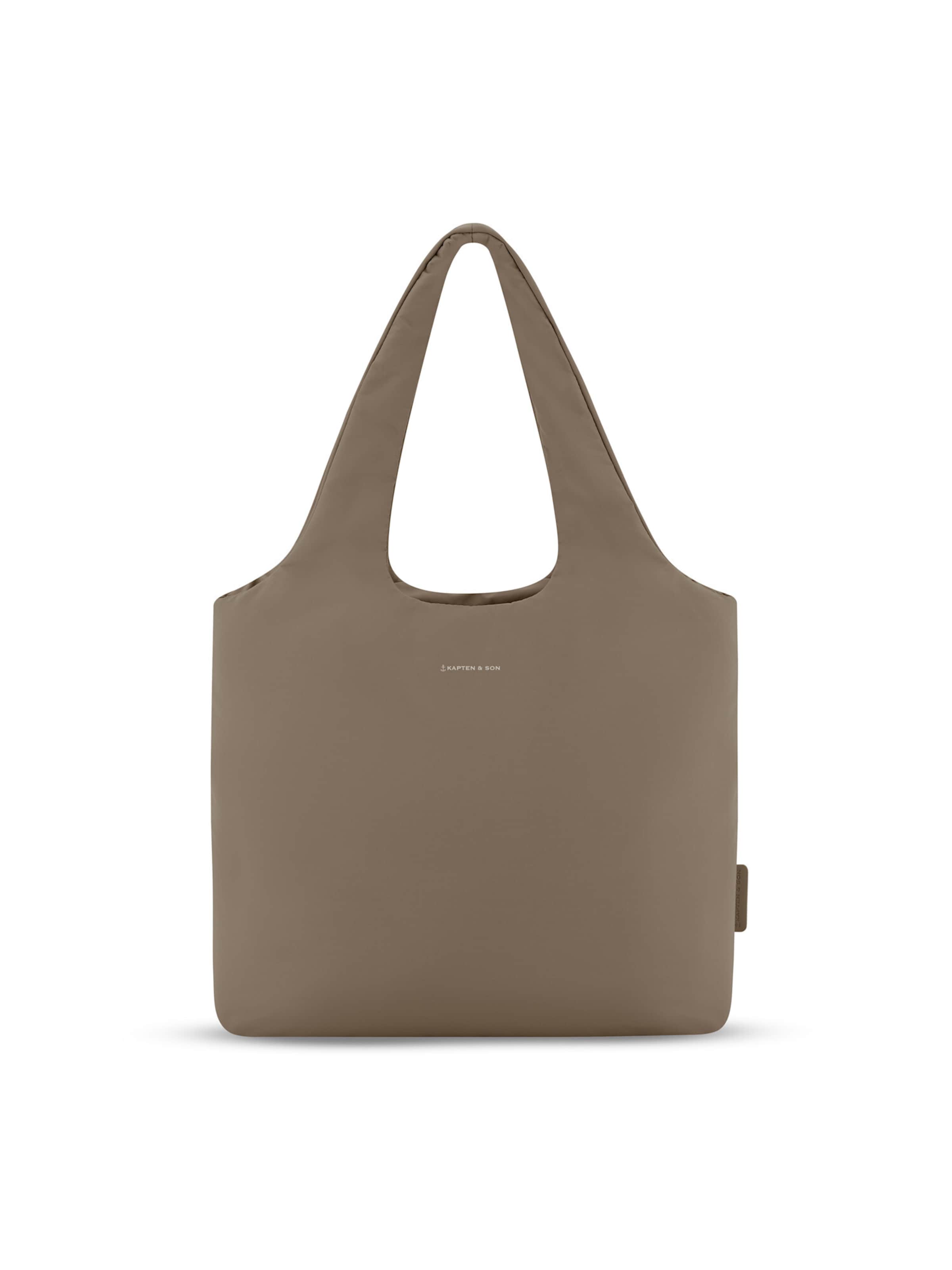 Kapten & Son Shopper in Brown: front