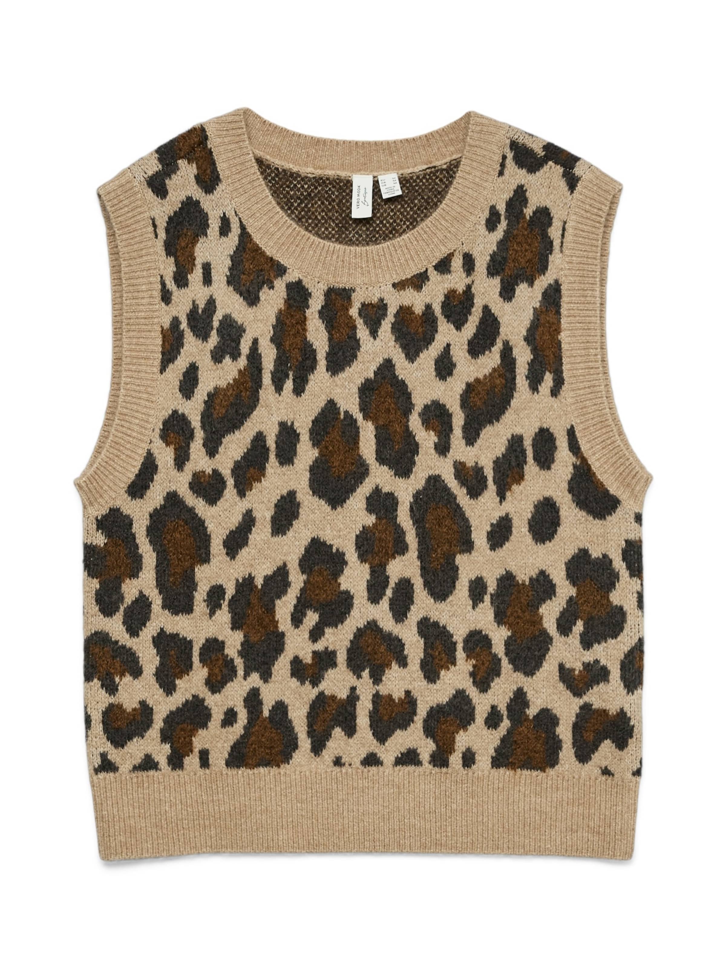 VERO MODA Sweater 'VMLEILA' in Beige: front