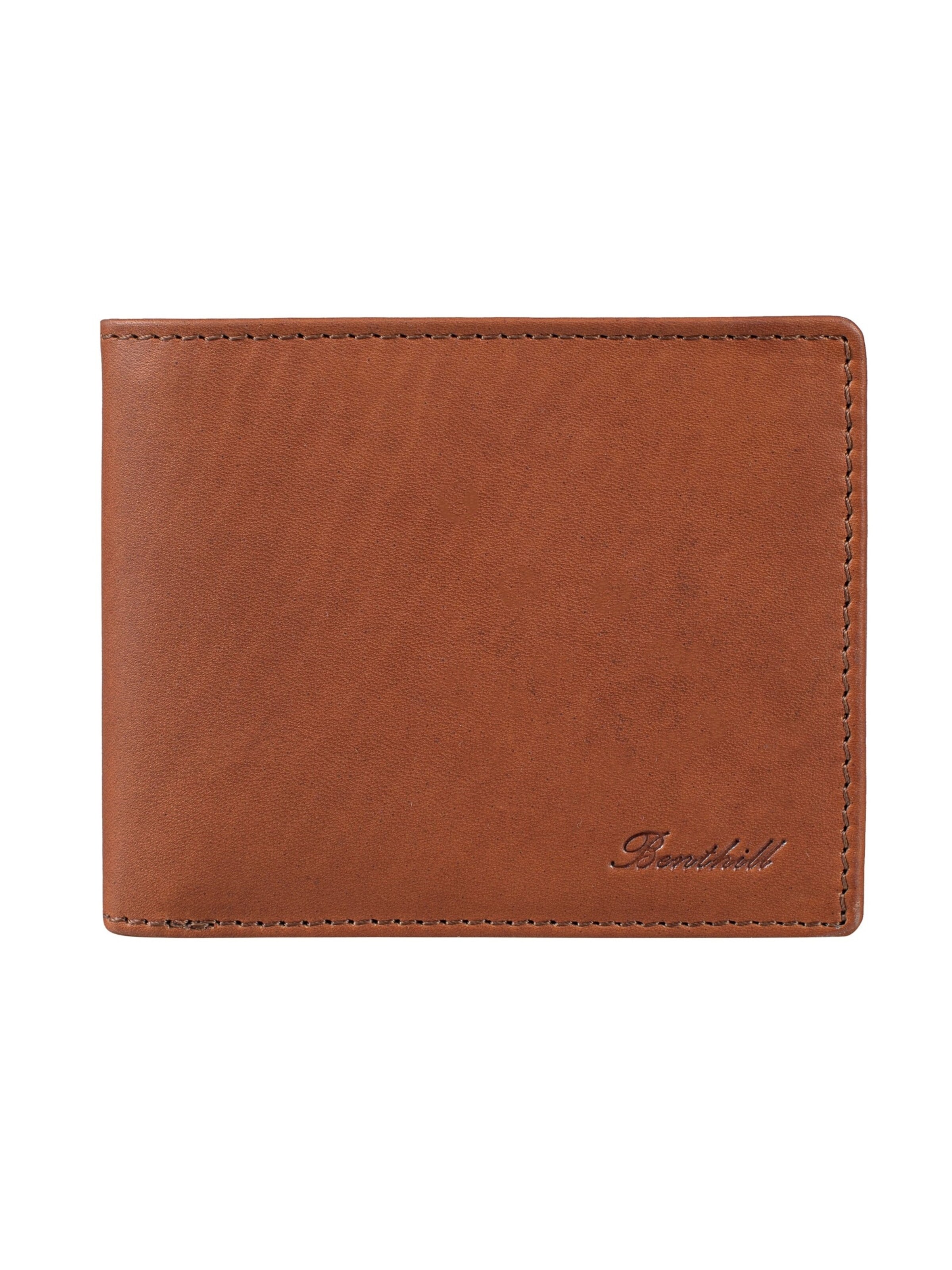 Benthill Wallet in Brown: front