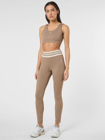 regular Leggings 'BIENTINA heritage tape active leggings' di FILA in marrone
