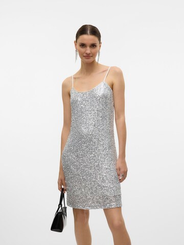VERO MODA Cocktailjurk 'SNHannah' in Zilver