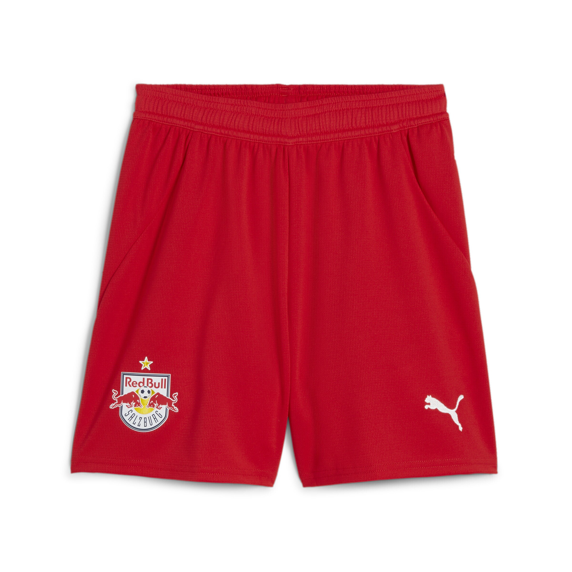 PUMA Regular Sportshorts 'FC Red Bull Salzburg 24/25' in Rot: Vorderseite
