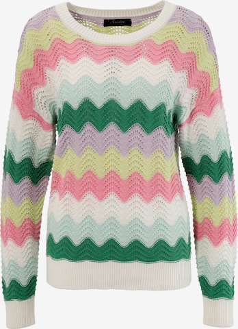 Aniston CASUAL Sweater in Mixed colors: front