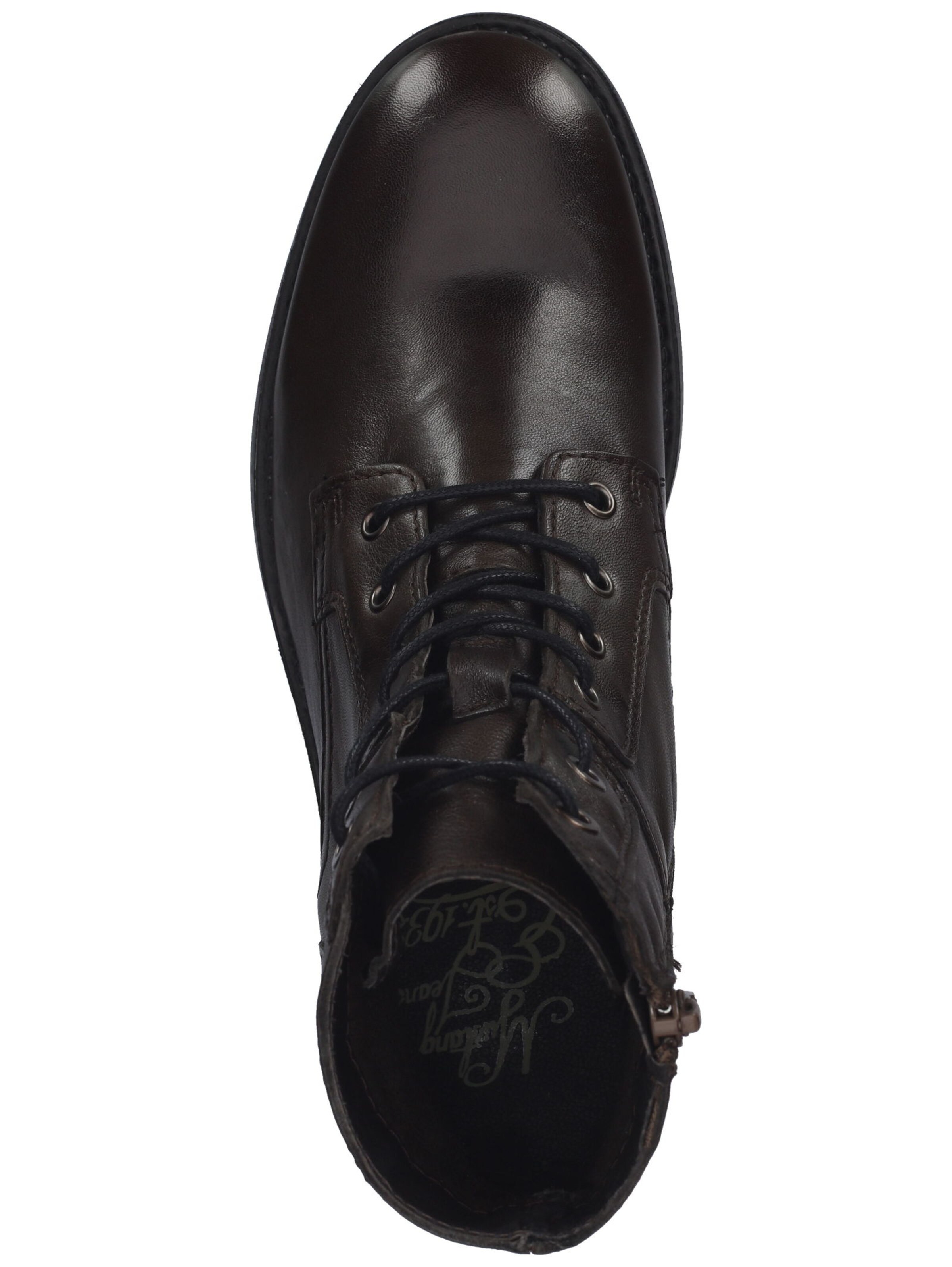 Bottines à lacets MUSTANG en marron