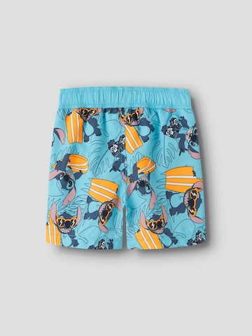 Shorts de bain 'Stitch' NAME IT en bleu