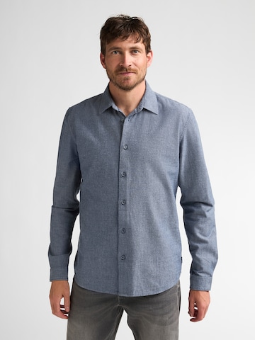 Petrol Industries Comfort Fit Hemd in Blau: Vorderseite