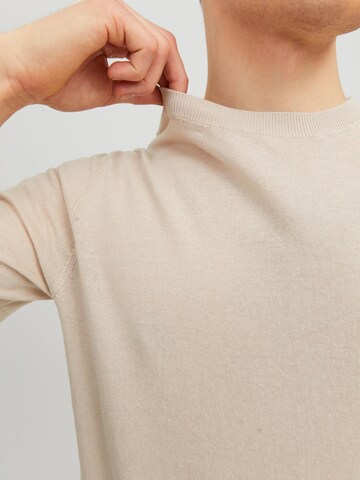 JACK & JONES Pullover 'Marco' i beige
