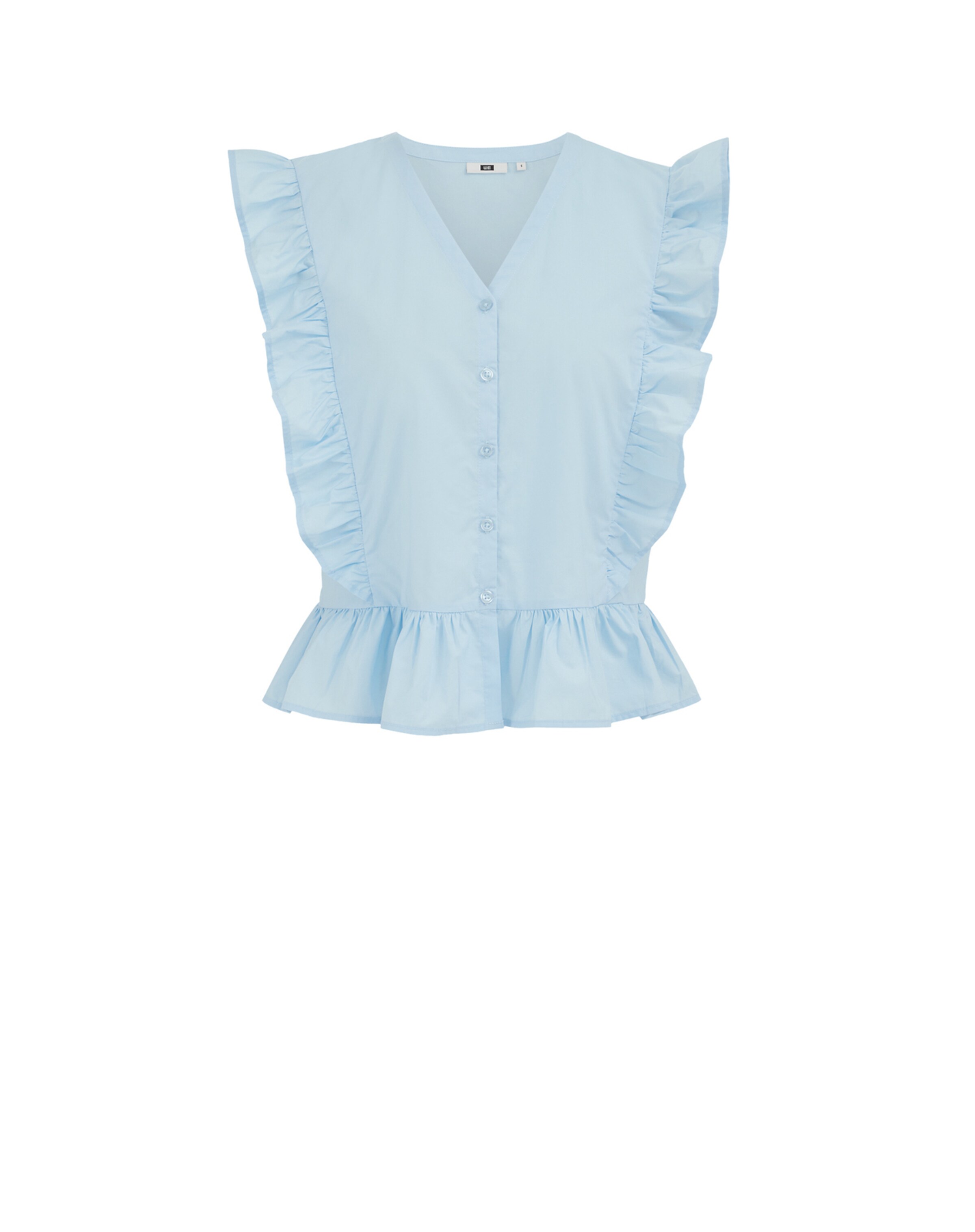 WE Fashion Bluza | modra barva: sprednja stran