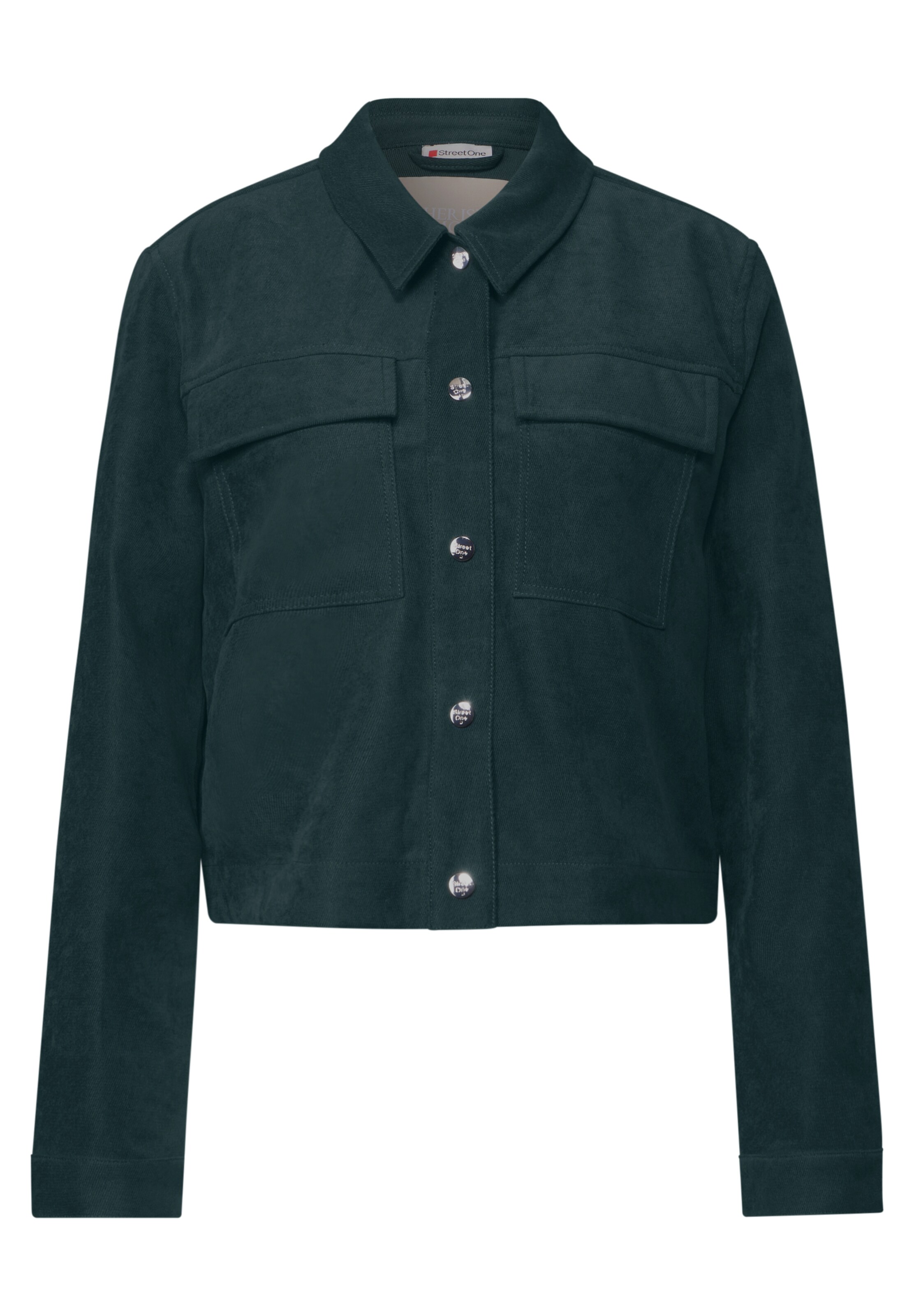 STREET ONE Jacke in Grün: Vorderseite