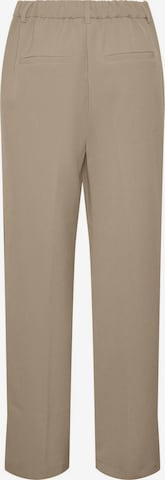 Wide leg Pantaloni con piega frontale 'Likka' di Y.A.S in beige