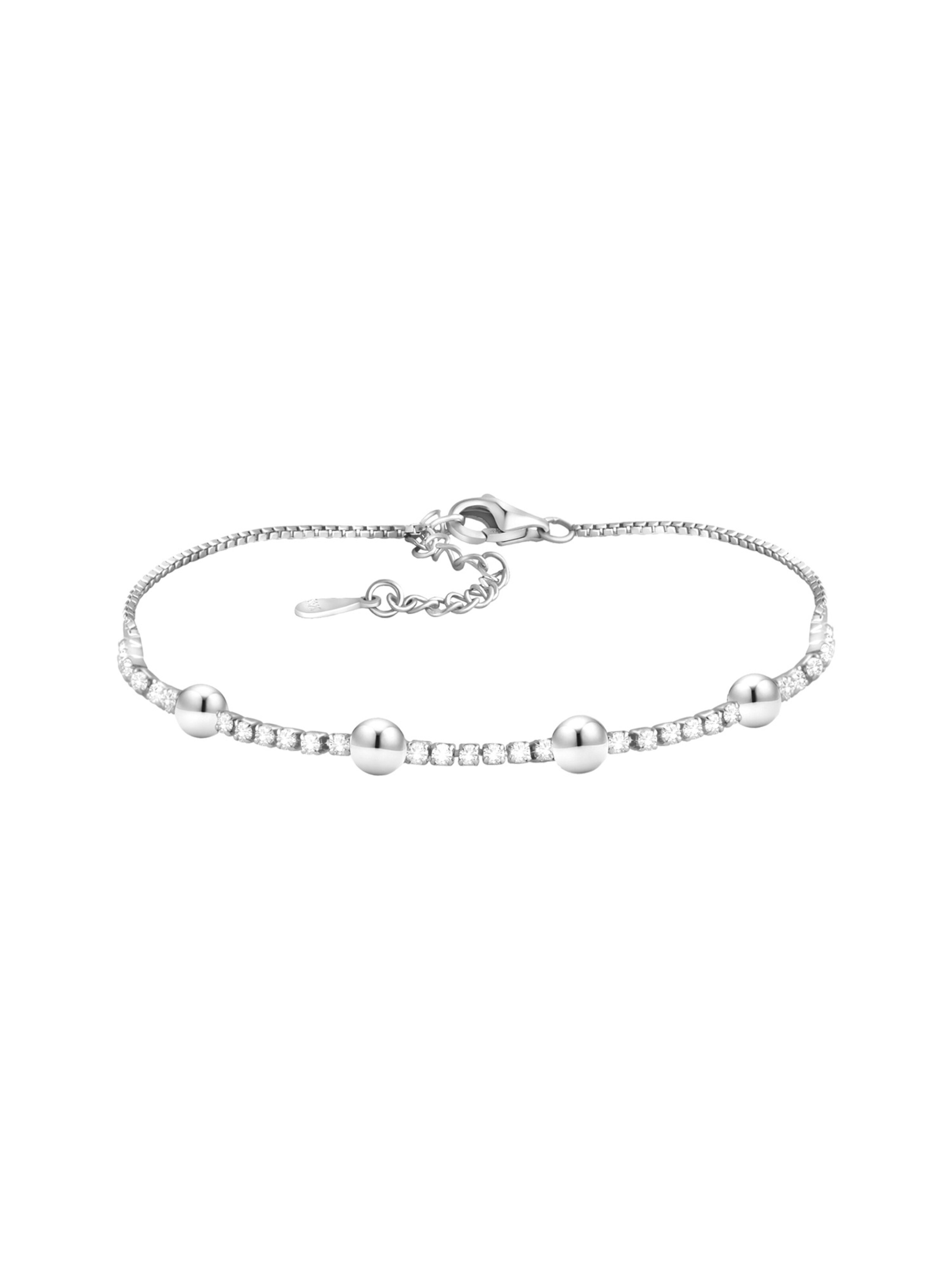 Sofia Milani Armband 'Ball'‌‌‌‌‌‌ in Silber: Vorderseite