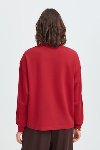 Fransa - Sweatshirt 'FRAURORA PU 7' em vermelho