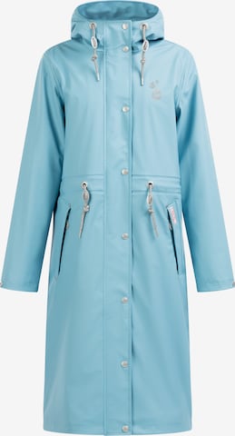 MYMO Raincoat in Blue: front