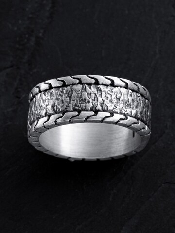 REYTEL Ring 'THE ROAD' in Silber