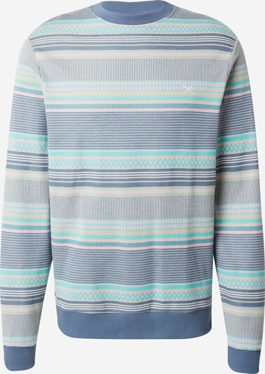 Iriedaily Sweatshirt 'Vintachi' in beige / opal / aqua / rosa, Produktansicht