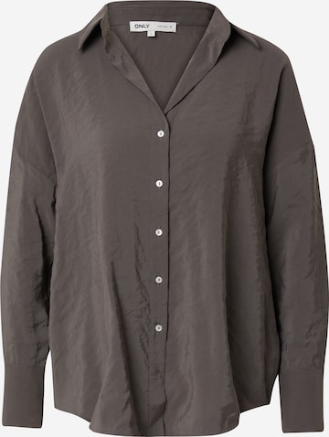 Chemisier 'ONLZAZIMA' ONLY en gris : devant