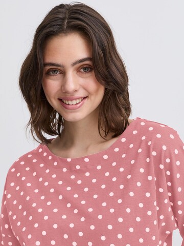 Maglietta ' FRSIVA TEE 3 ' di Fransa in rosa