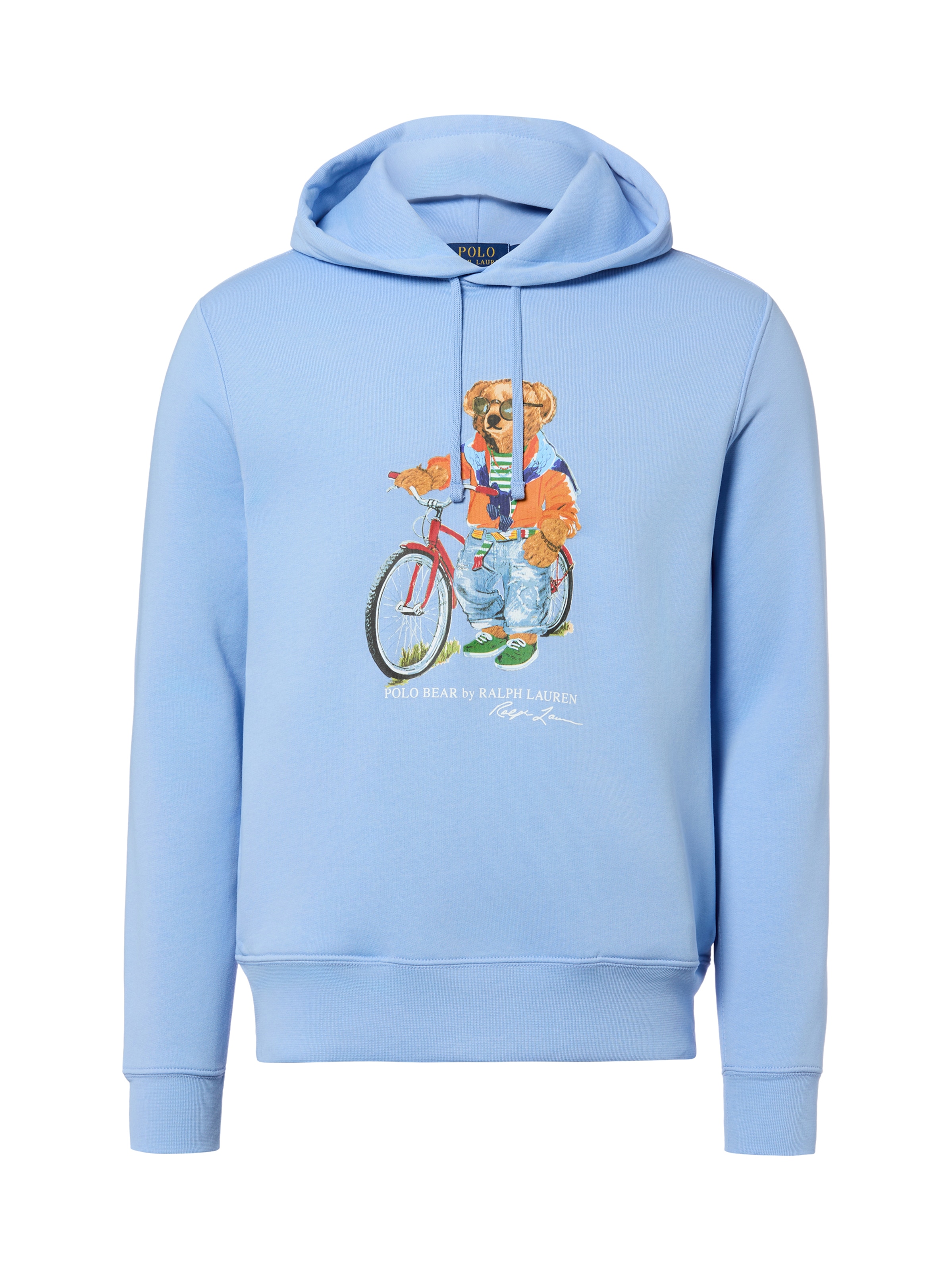 Sweat-shirt Polo Ralph Lauren en bleu : devant