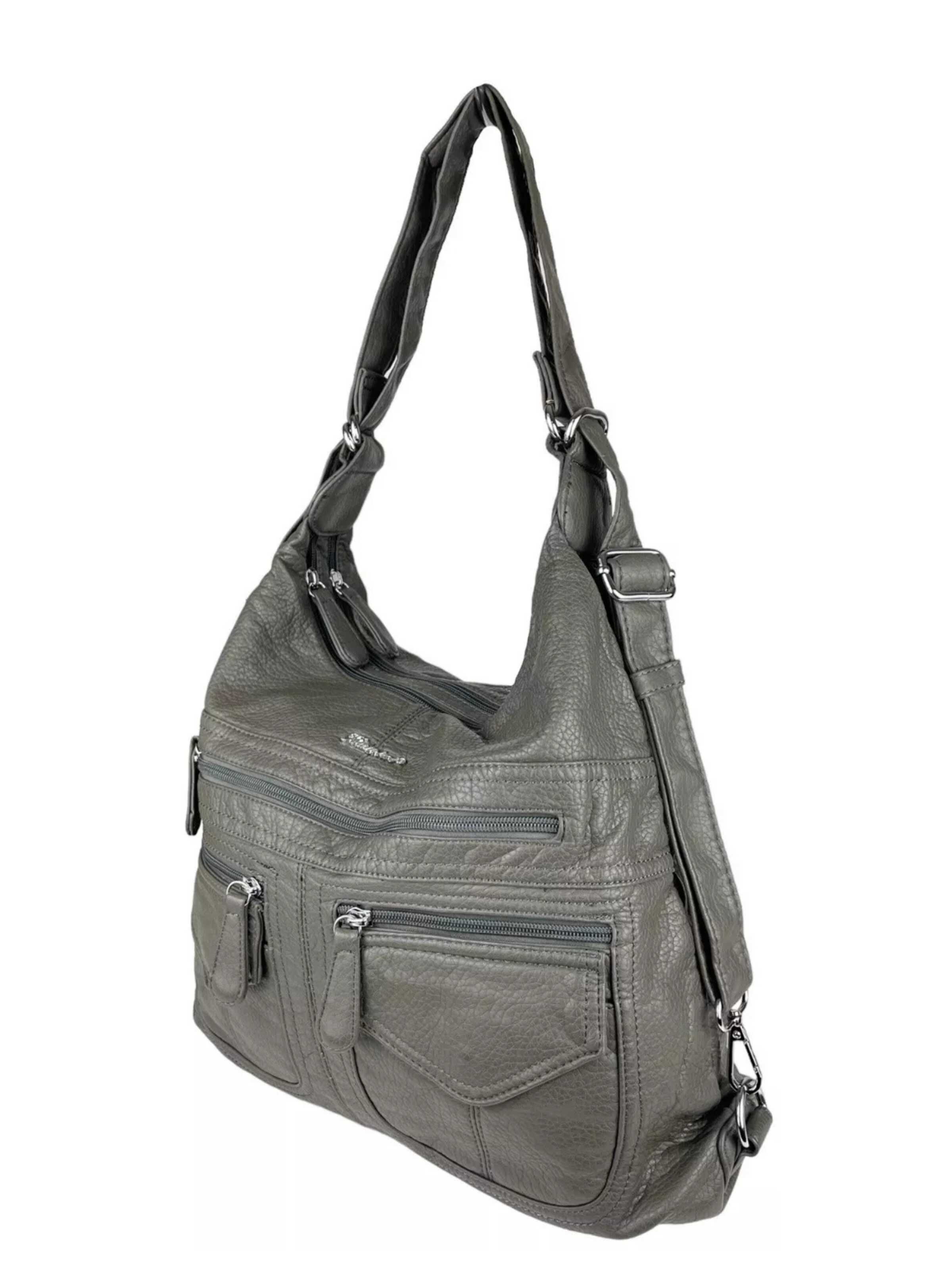 Kumixi Backpack '2in1 Rucksacktasche' in Grey