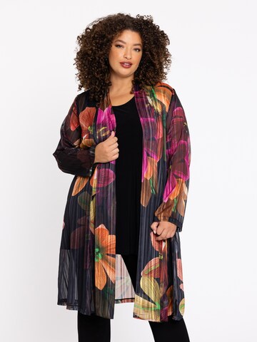 YOEK Knit cardigan in Mixed colours: front