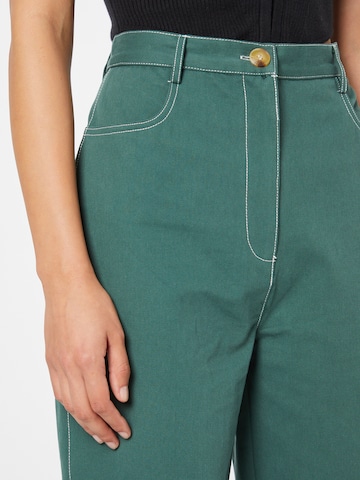 Nasty Gal Loose fit Trousers in Green