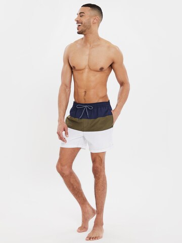 Shorts de bain 'Tudor' Threadbare en bleu