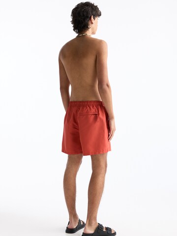 Pull&Bear Zwemshorts in Rood
