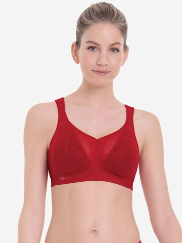 ANITA Bra 'Air Control Delta Pad Sport' in Red