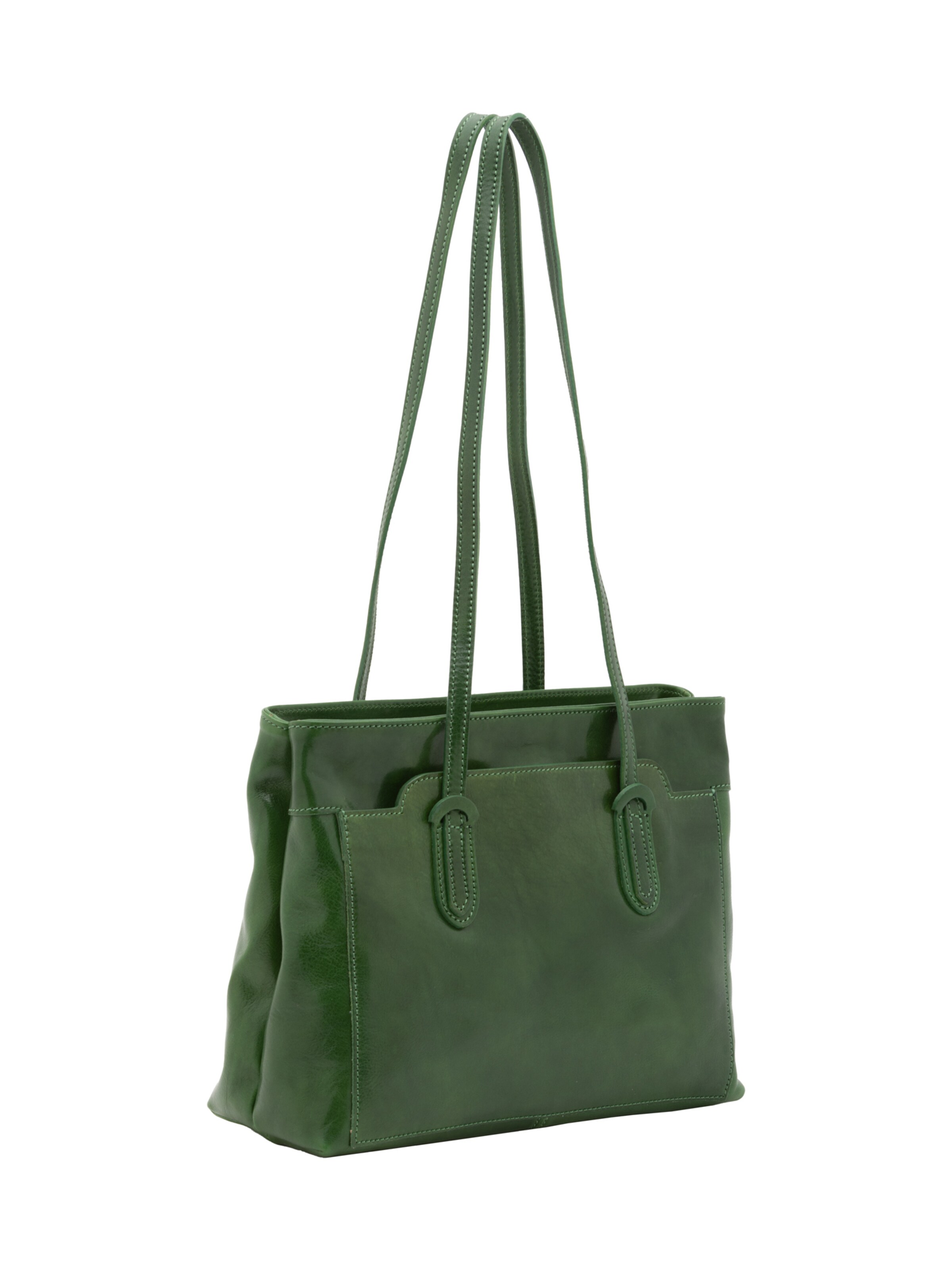 Viola Castellani Shoulder Bag in Green: front