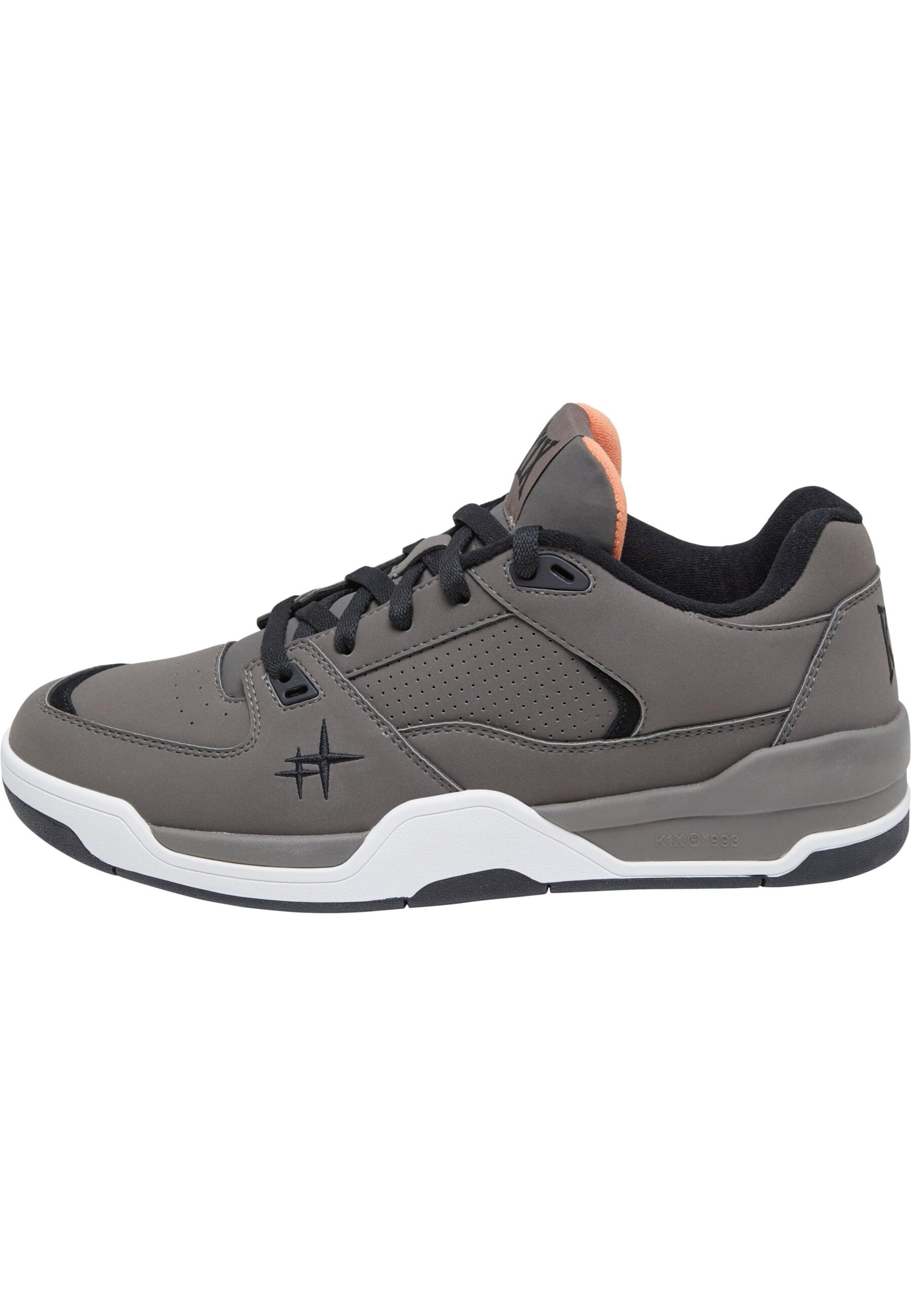 K1X Platform trainers in Grey: front
