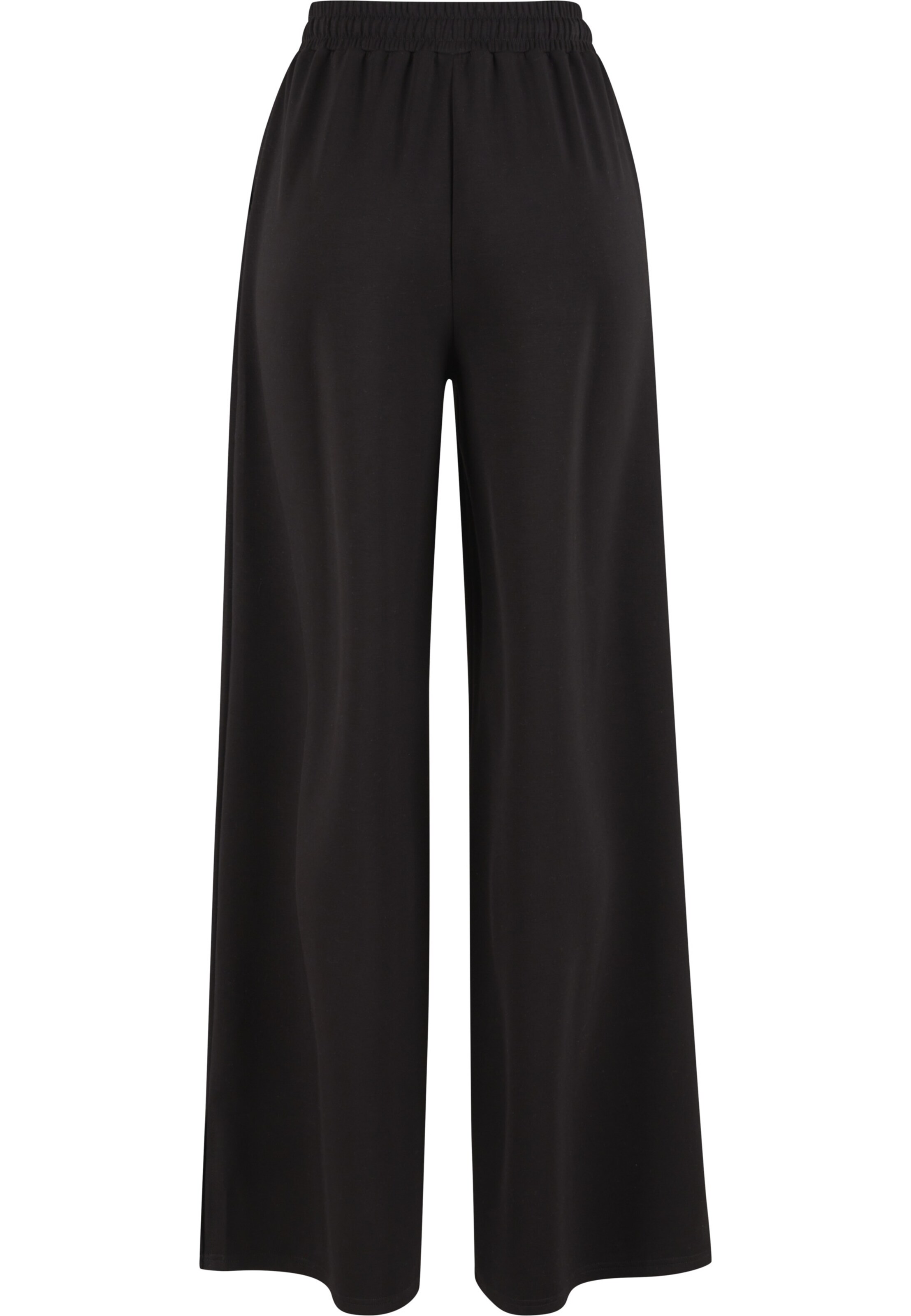 Urban Classics Loosefit Broek 'Palazzo' in Zwart