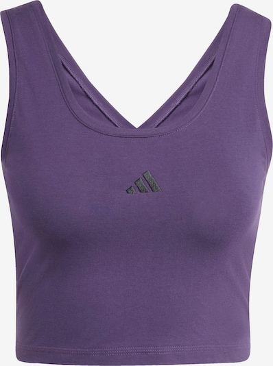 ADIDAS SPORTSWEAR Urheilutoppi 'Essentials' värissä tummanvioletti / musta, Tuotenäkymä