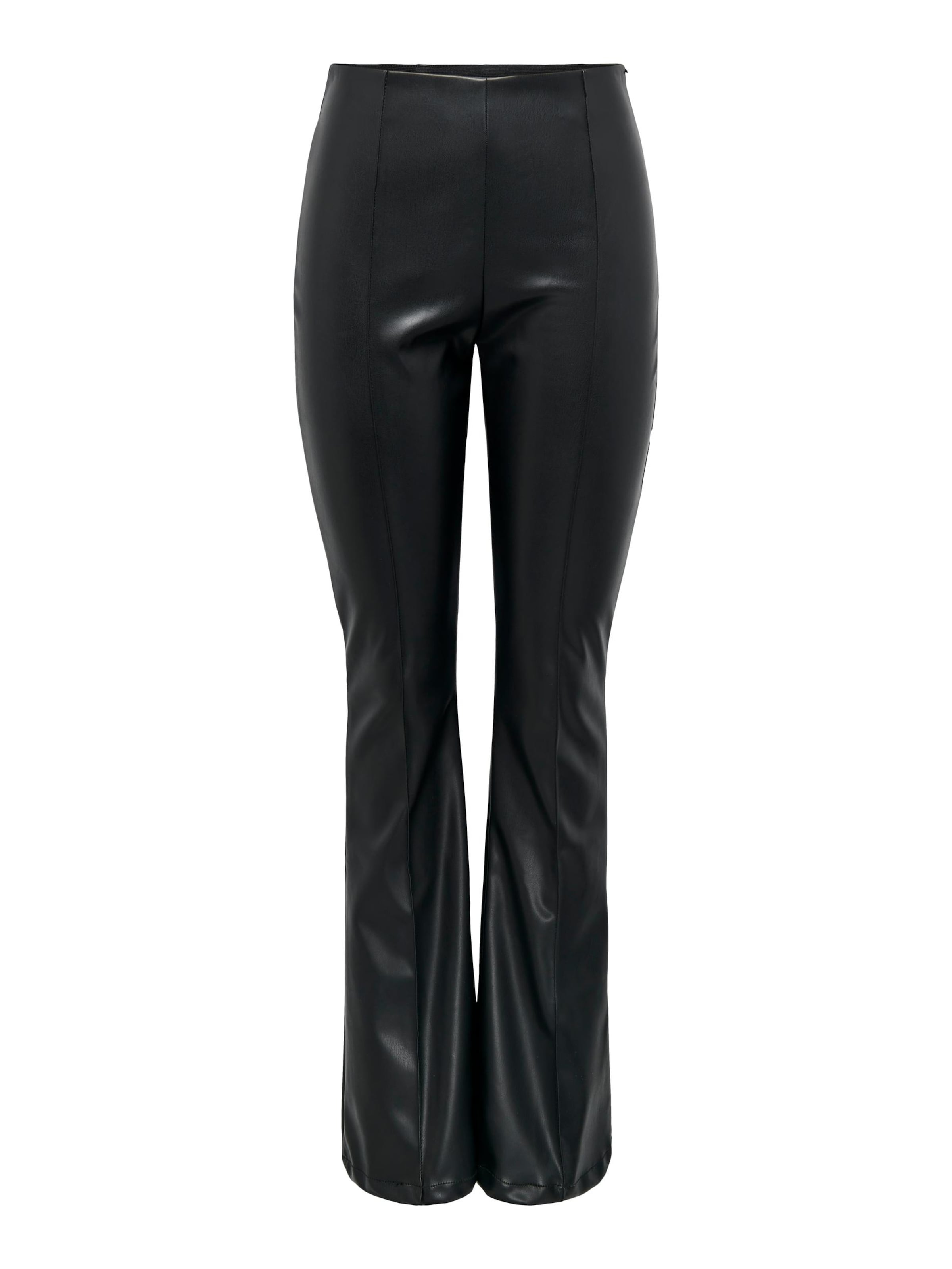 ONLY Flared Pants 'IDINA' in Black: front