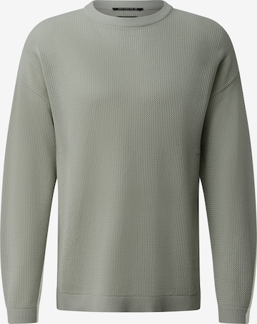 QS Strickpullover in Blau: Vorderseite