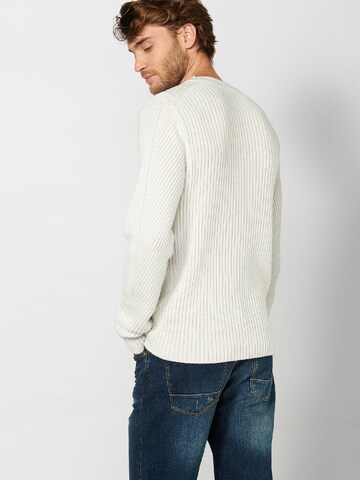 Pull-over KOROSHI en blanc