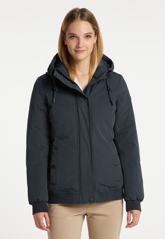 DreiMaster Klassik Winter jacket in Blue: front