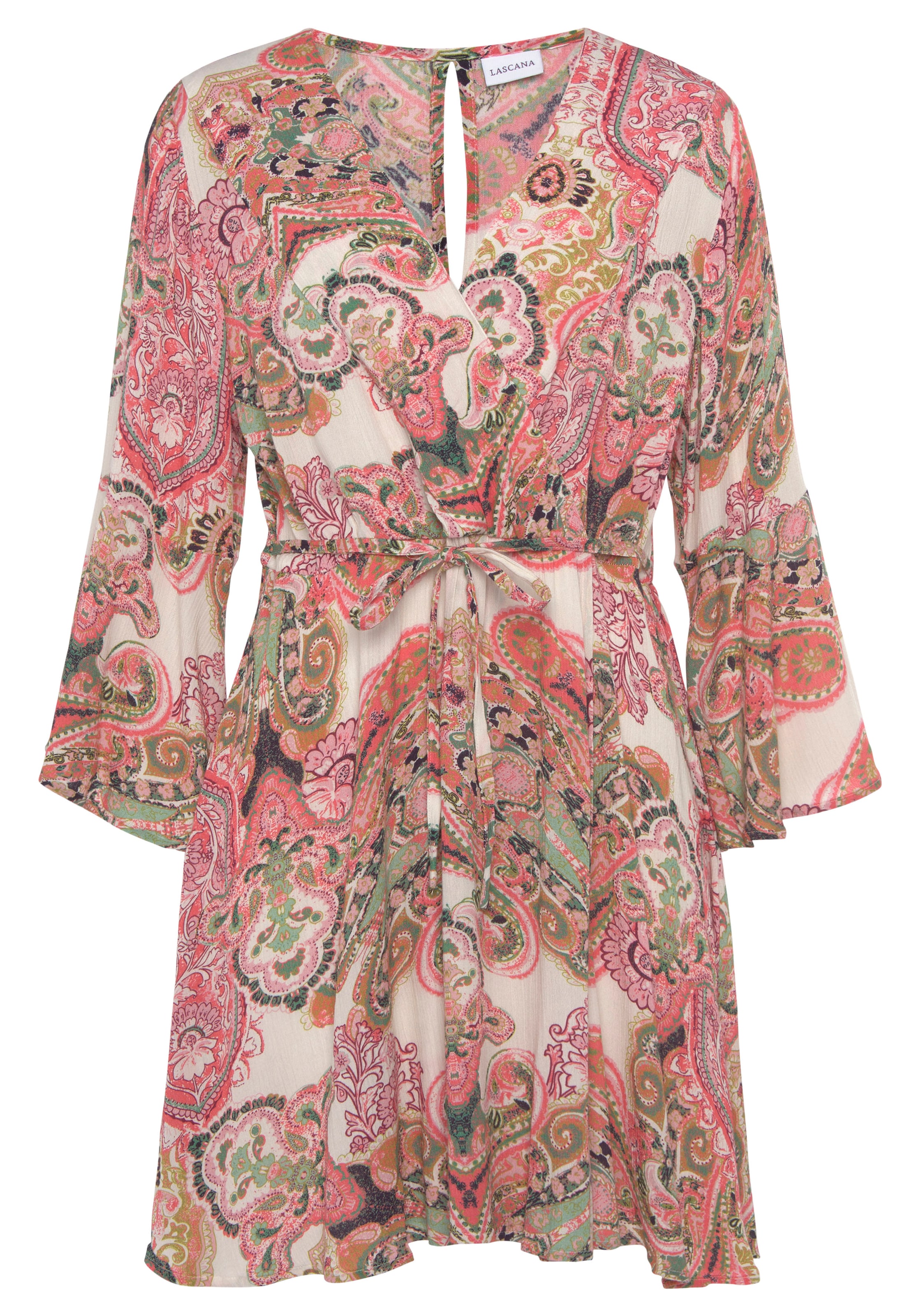 LASCANA Summer Dress in Mixed colors: front