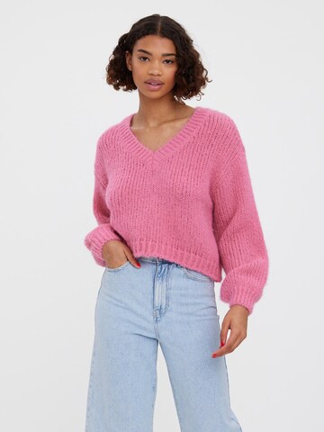 VERO MODA - Jersey 'Maybe' en rosa: frente