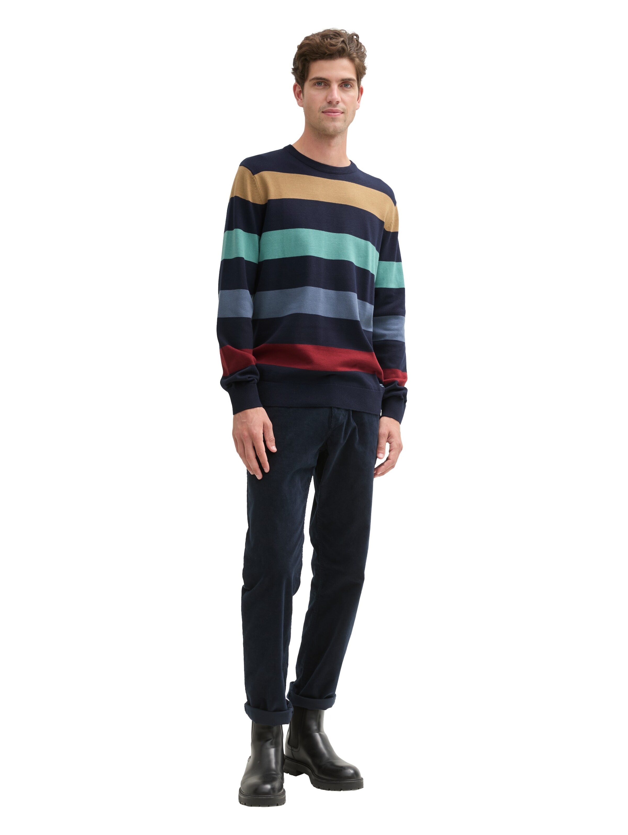 TOM TAILOR Pullover in Mischfarben