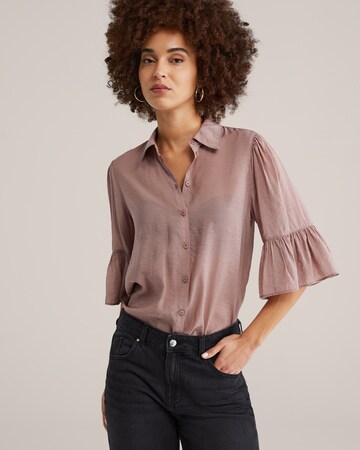 WE Fashion Bluse in Pink: Vorderseite