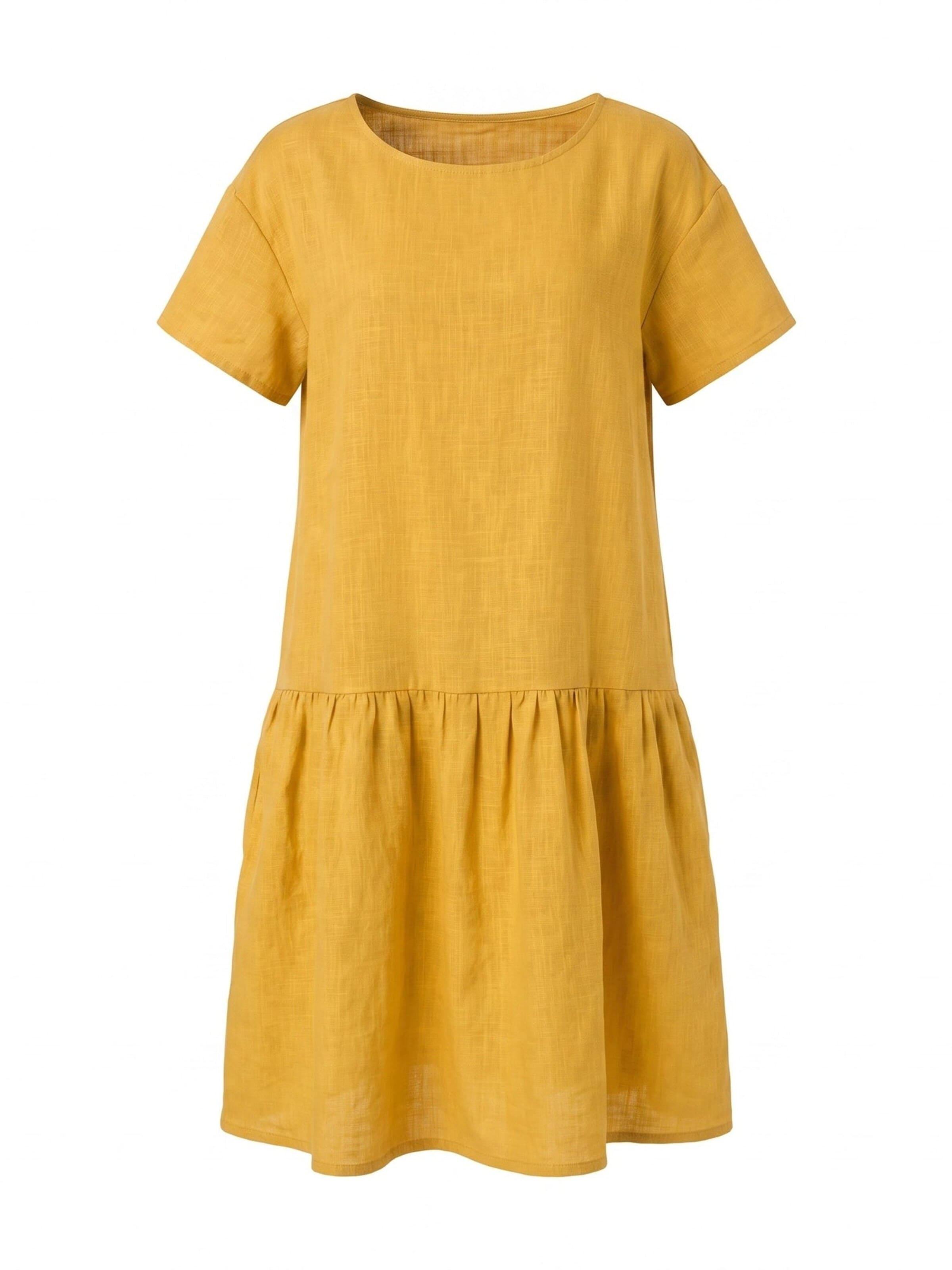 LeMuse Dress Jurk 'BLOSSOM' in Geel