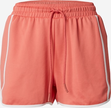 Hey Honey Loosefit Urheiluhousut 'PHOENIX' värissä oranssi: etupuoli