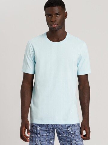 Hanro Shirt ' Living Shirts ' in Blue: front