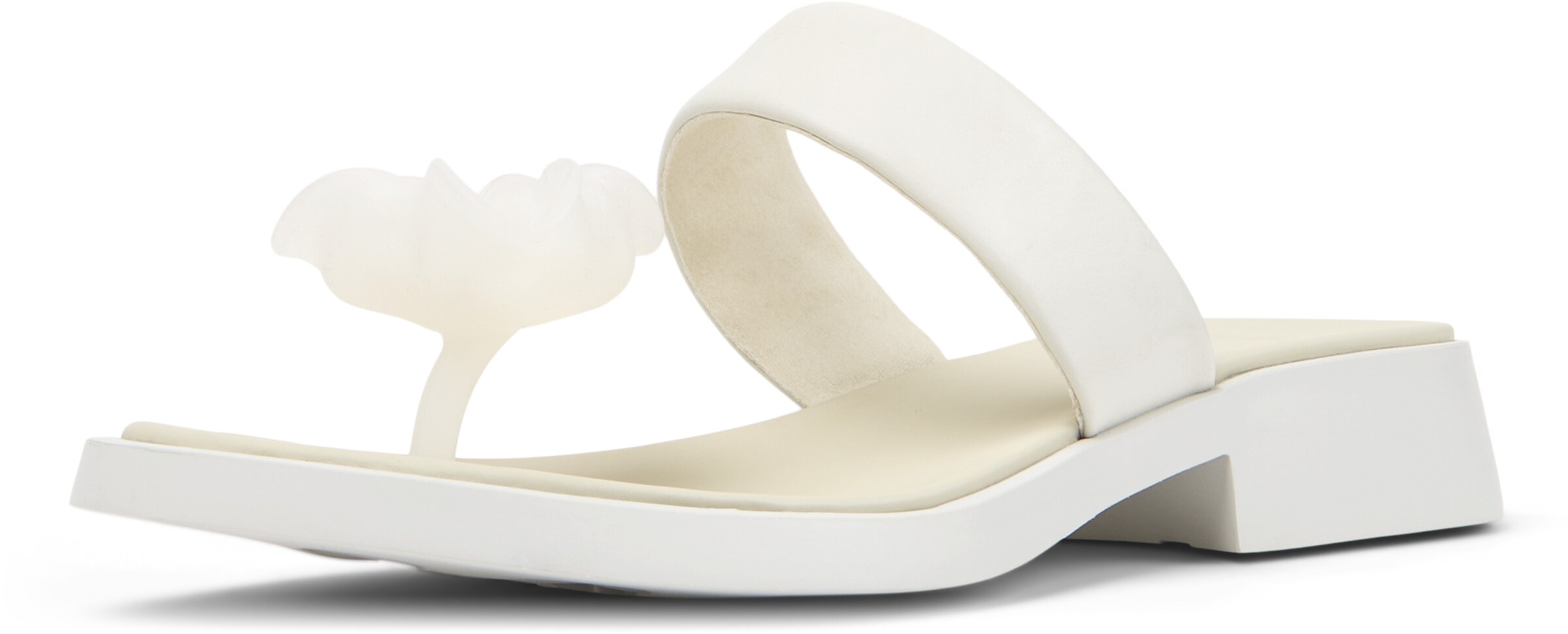 CAMPER - Sandalias ' Dana ' en blanco: frente